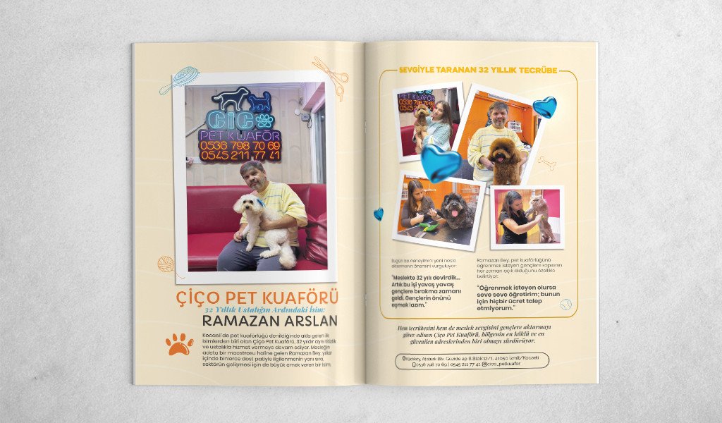 Çiço Pet Kuaförü “Sevgiyle Taranan 32 Yıllık Tecrübe”